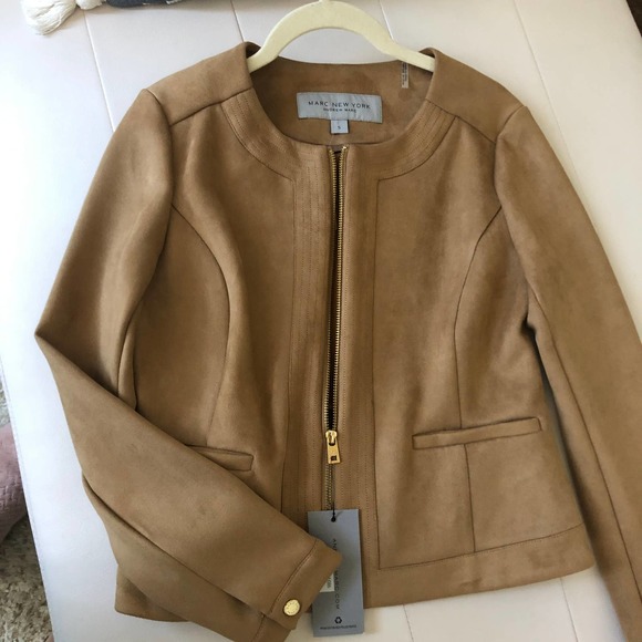 Andrew Marc Jackets & Blazers - Marc New York Faux Suede Jacket